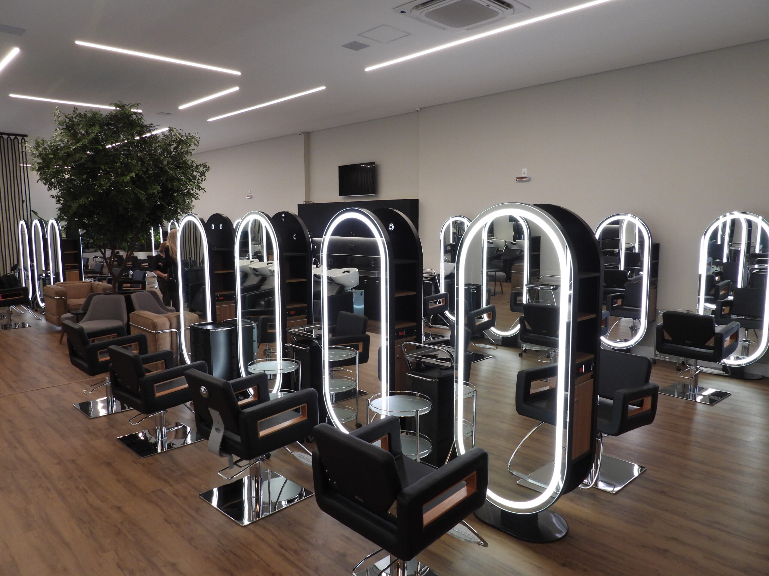 Ambiente sofisticado de salão