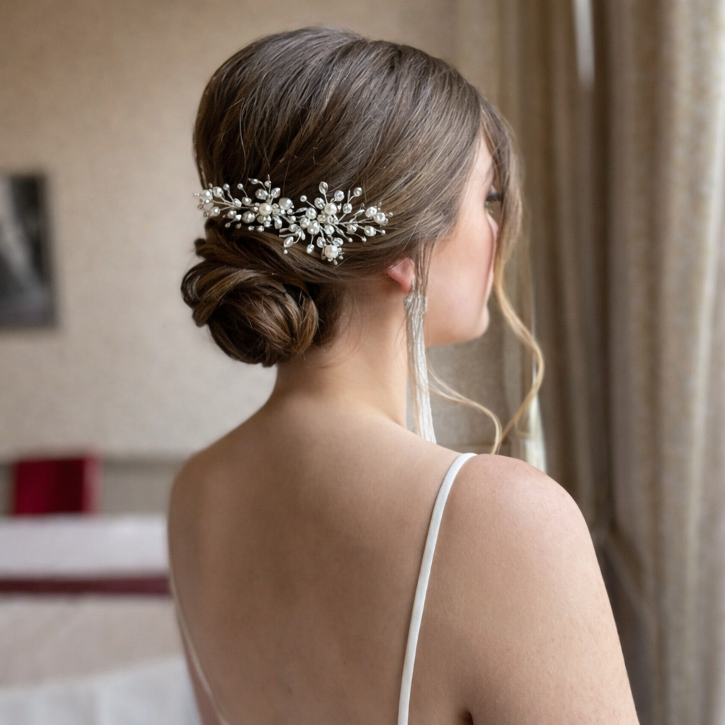 Penteado personalizado para noiva